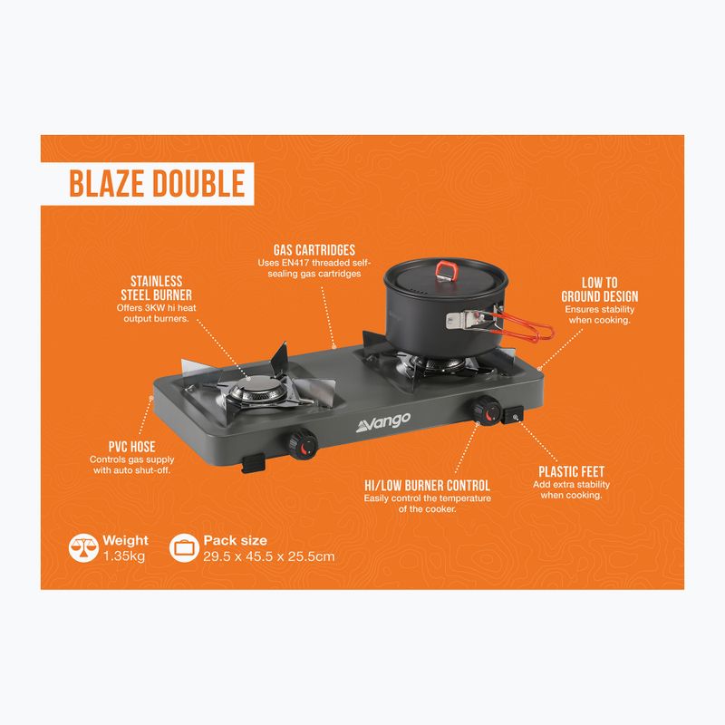 Vango Blaze Double scuro/grigio cucina da turismo 2