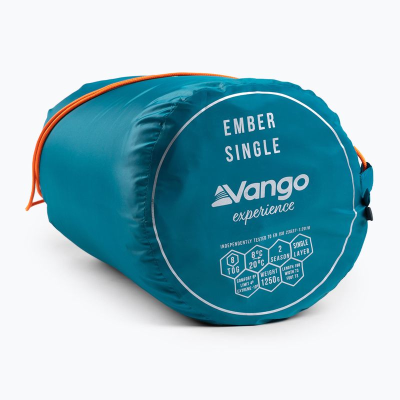 Sacco a pelo singolo Vango Ember blu bondi 5