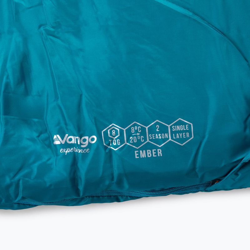 Sacco a pelo singolo Vango Ember blu bondi 7
