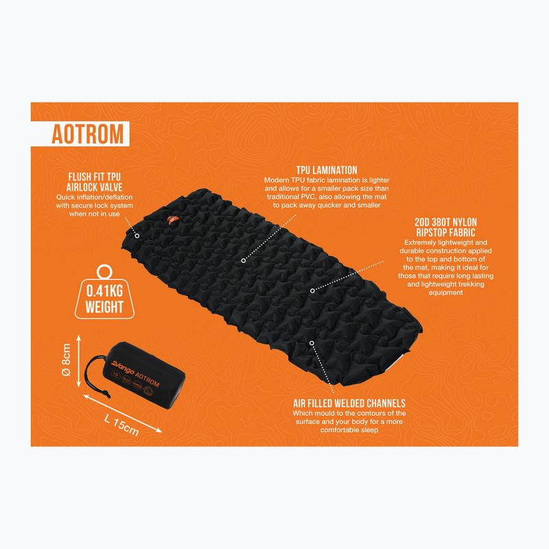 Tappeto gonfiabile Vango Aotrom antracite 4