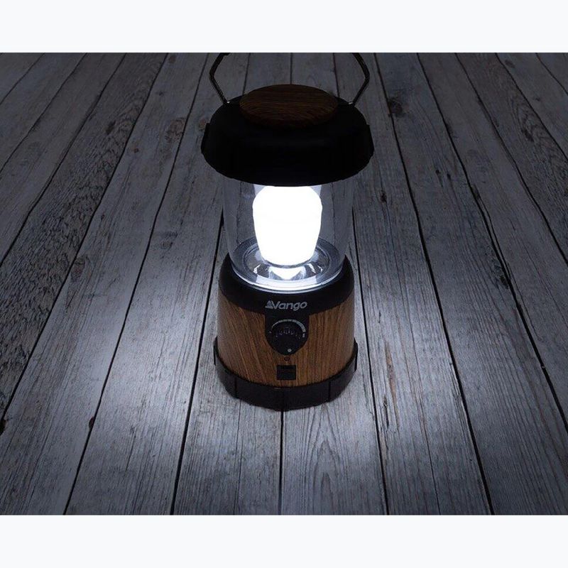 Lampada da campeggio Vango Nova 200 Recharge wood 4