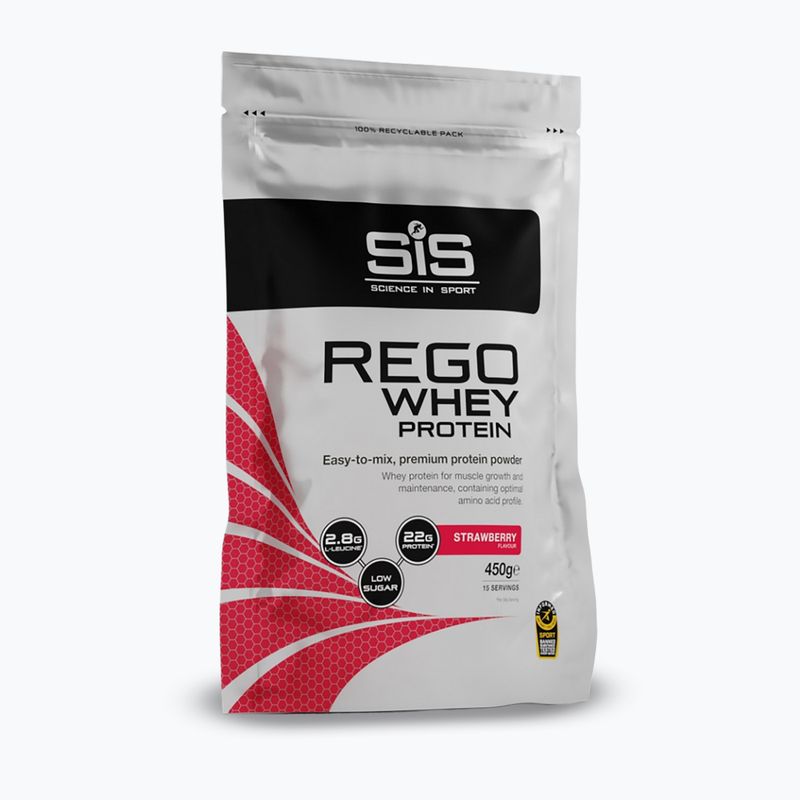 Integratore proteico Science in Sport Rego Whey 450 g Strawberry