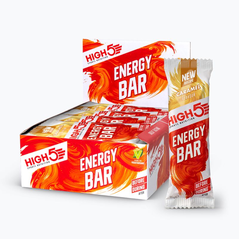Baton energetico HIGH5 Energy 55 g caramello