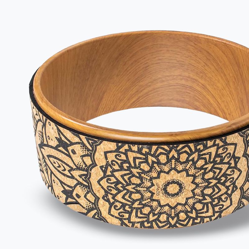 Anello per yoga Myga Brown mandala 2