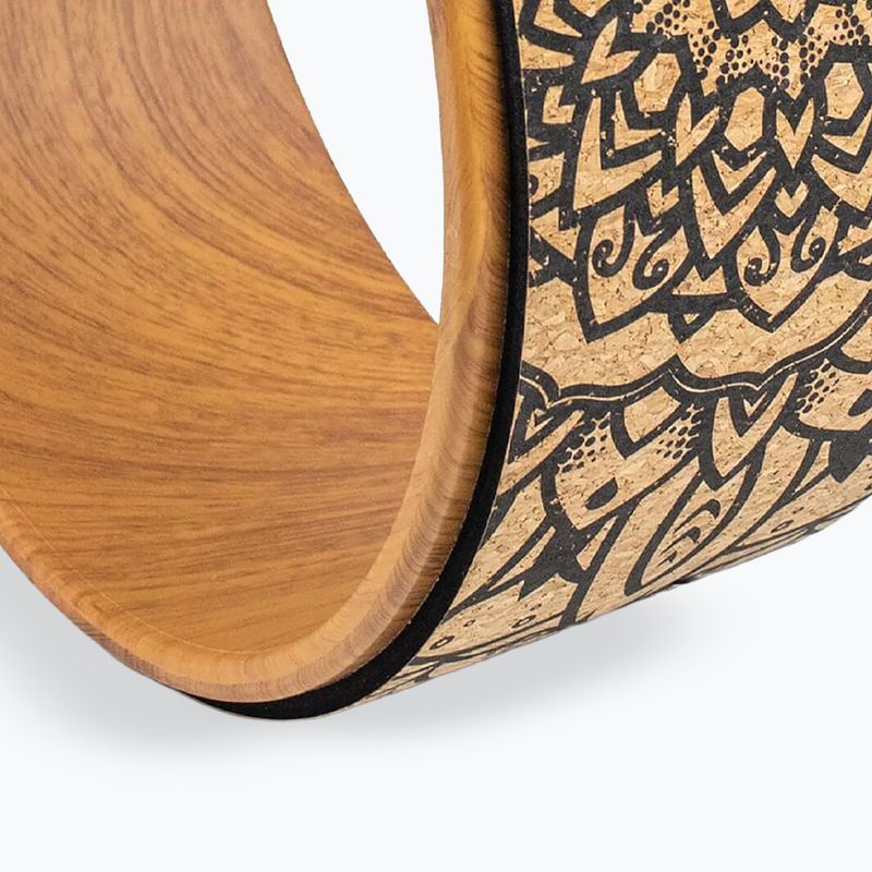 Anello per yoga Myga Brown mandala 4