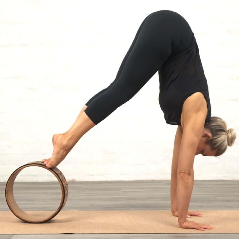 Anello per yoga Myga Brown mandala 8