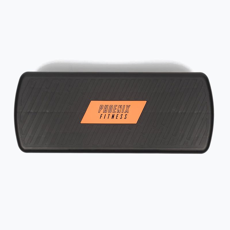Step per aerobica Phoenix Fitness black 3