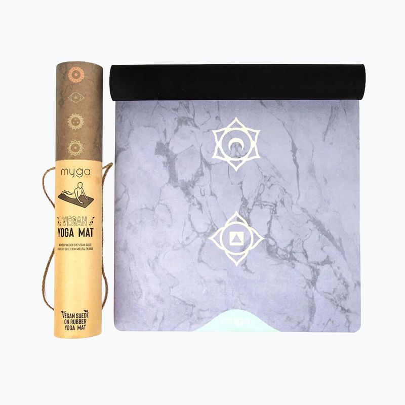 Tappetino da yoga Myga Chakra Luxurious purple 2