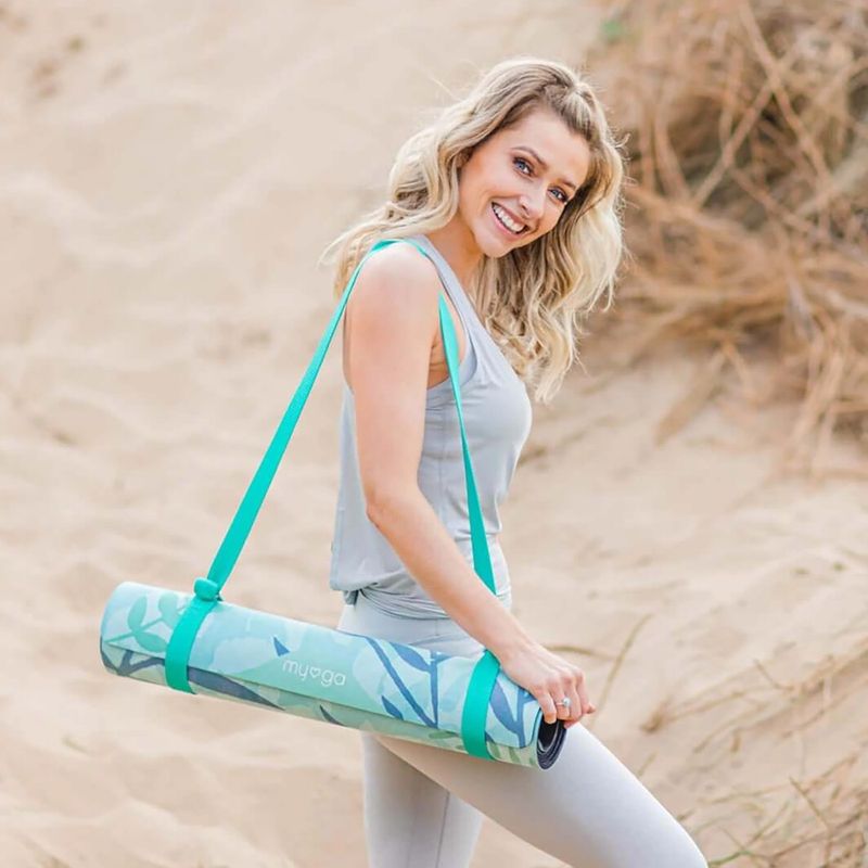 Tappetino da yoga Myga Peacemaker Luxurious green 9