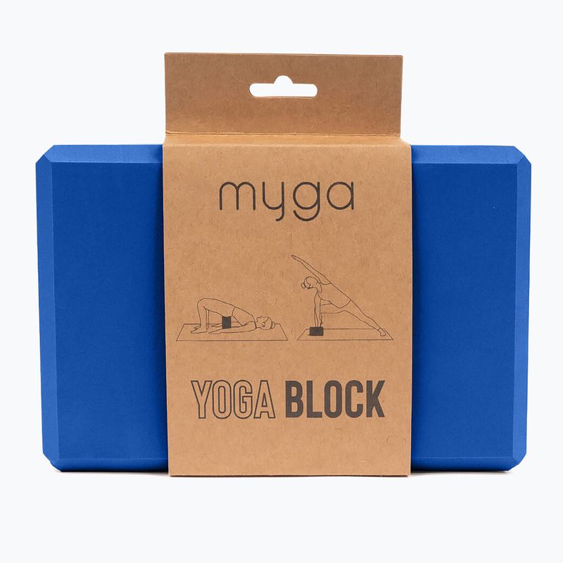 Blocco per yoga Myga Foam Block do jogi navy 2