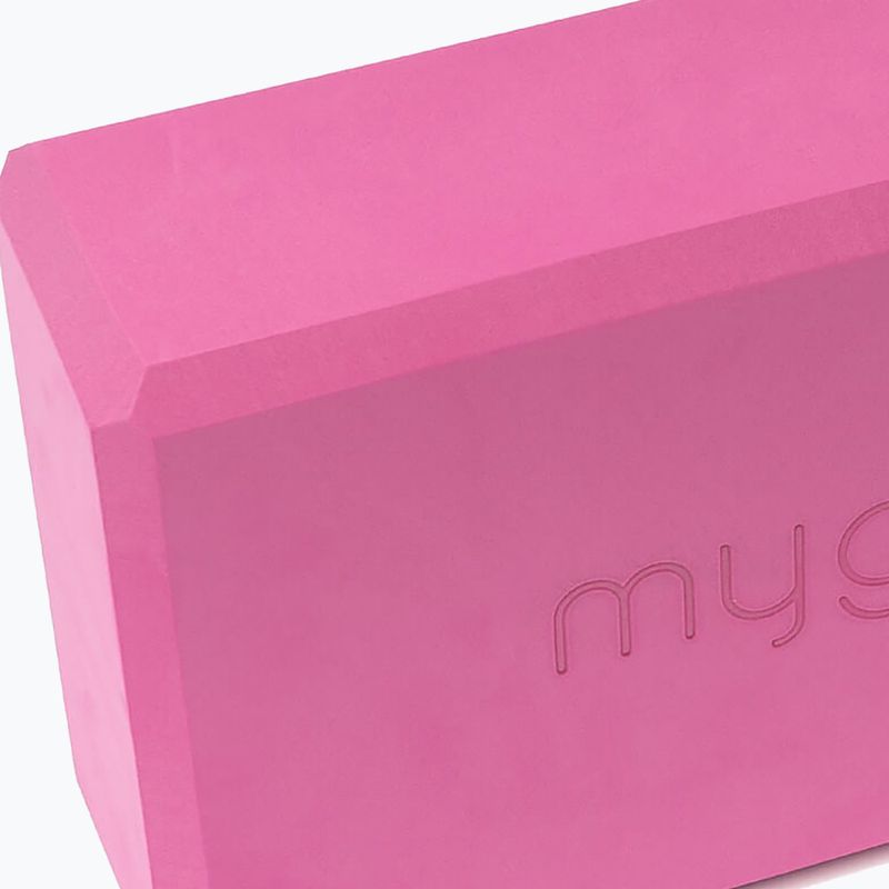 Blocco yoga Myga Foam Block pink 2