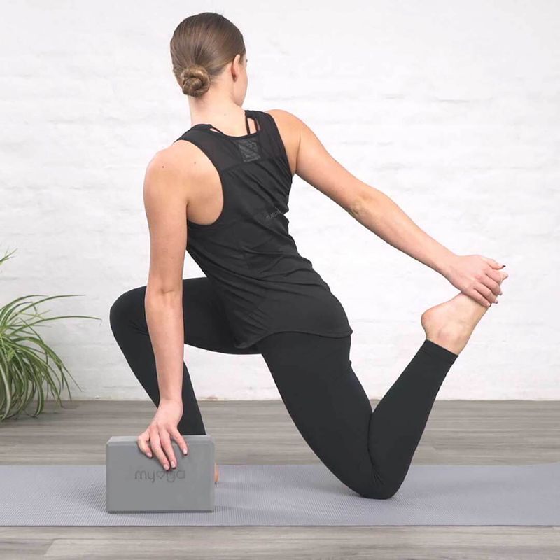 Blocco per yoga Myga Foam Block do jogi grey 6