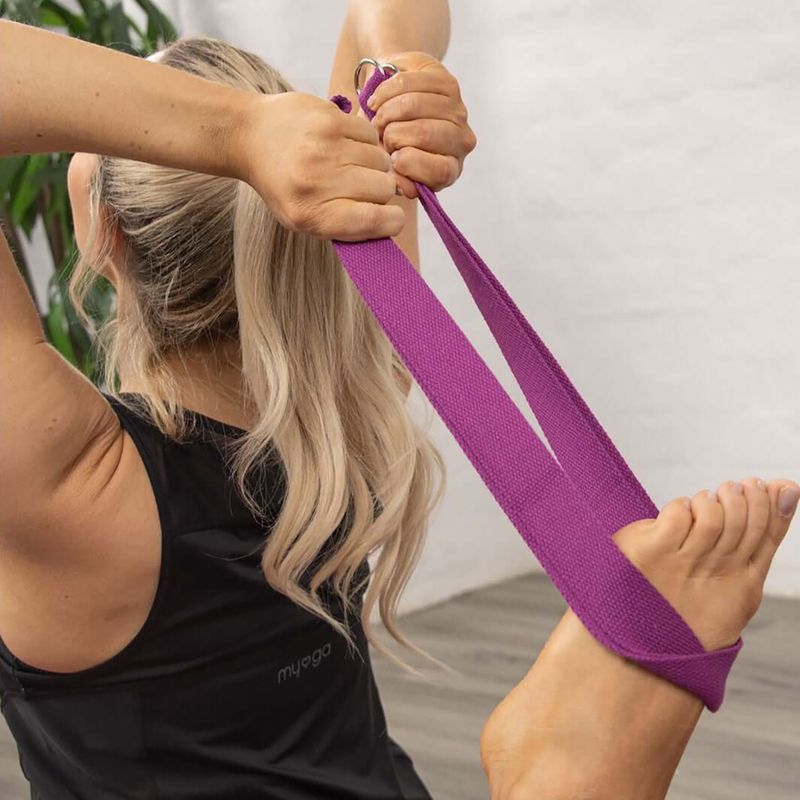 Cintura per yoga Myga 2 in 1 purple 5