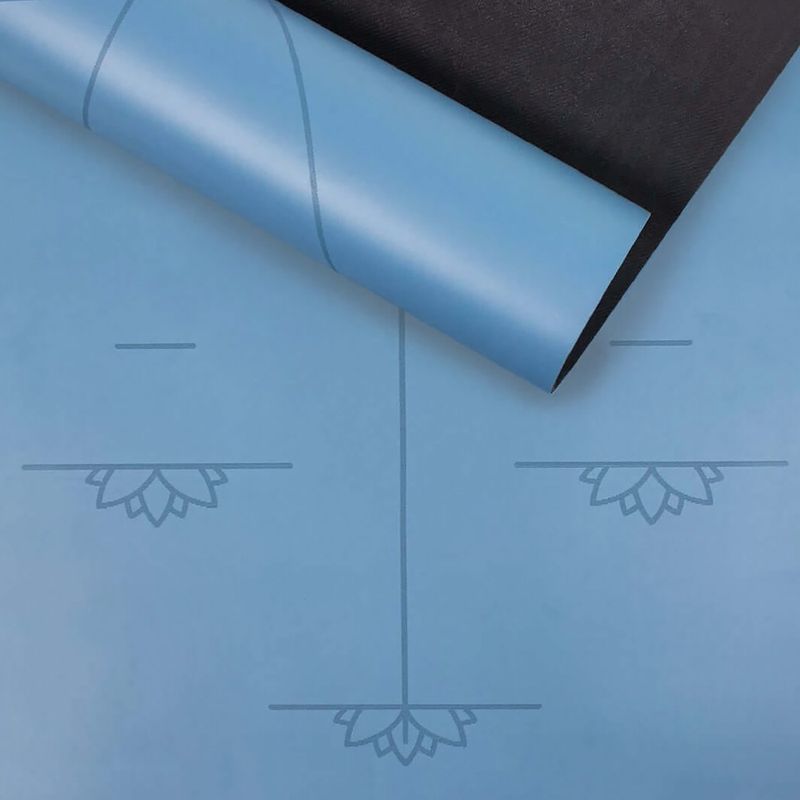 Tappetino da yoga Myga Alignment XL 6 mm blue 3