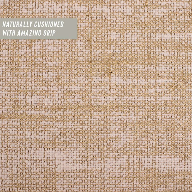 Tappetino da yoga Myga Jute 5 mm beige 7