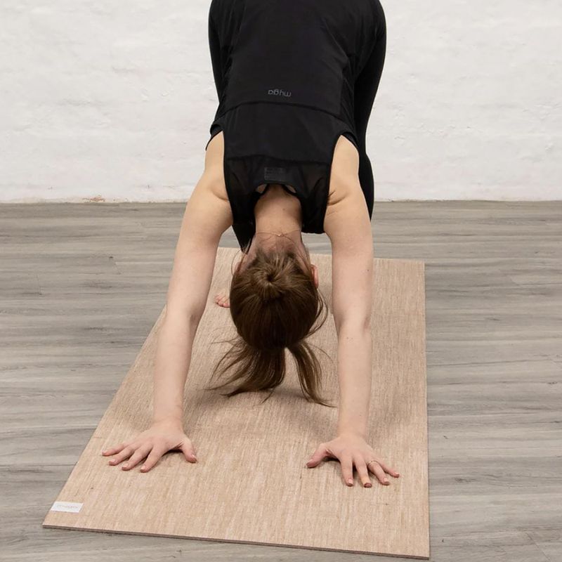 Tappetino da yoga Myga Jute 5 mm beige 8
