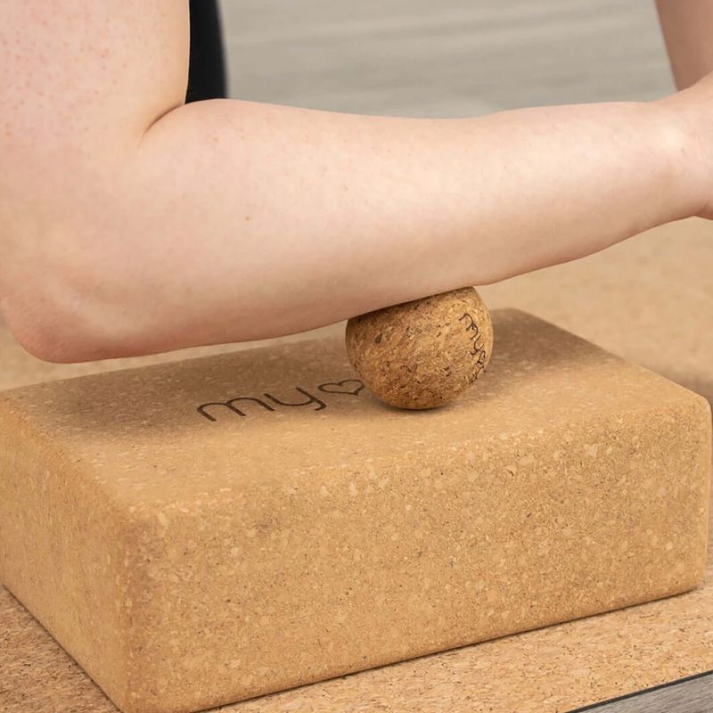 Palla da massaggio Myga 5 cm brown 6