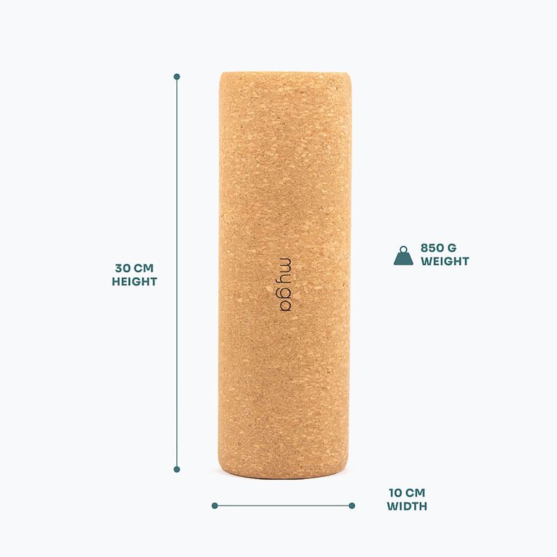 Rullo per yoga Myga brown 4