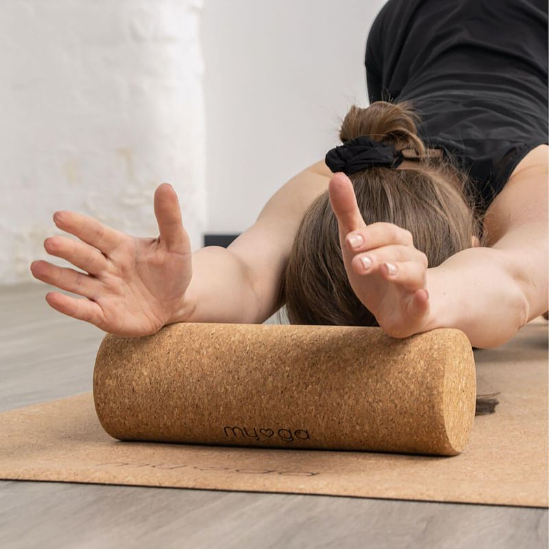 Rullo per yoga Myga brown 5