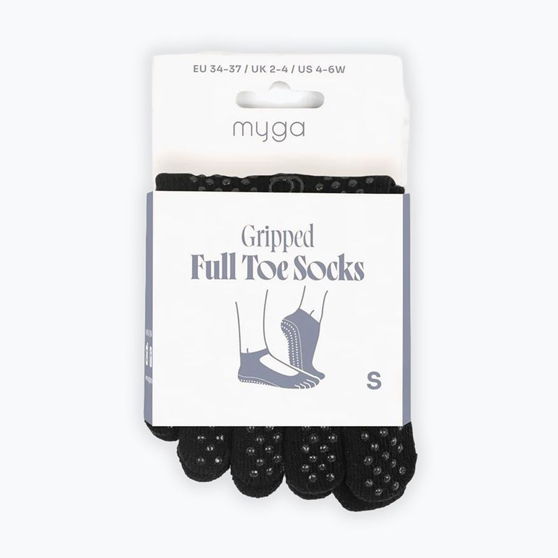 Calze Myga Toe black 4