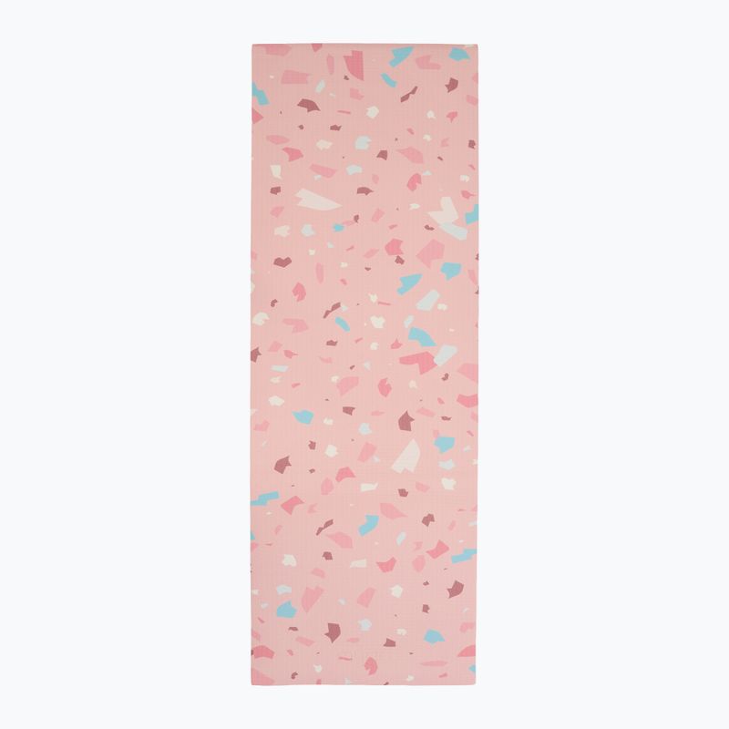 Set yoga Myga Terrazzo Yoga Set mat + block + strap purple 2