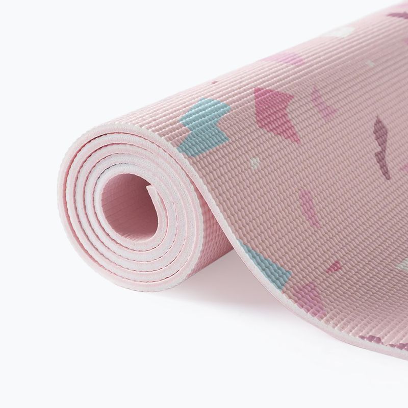 Set yoga Myga Terrazzo Yoga Set mat + block + strap purple 14