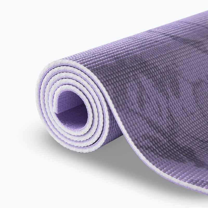 Set yoga Myga Chakra Yoga Set mat + block + purple strap 6