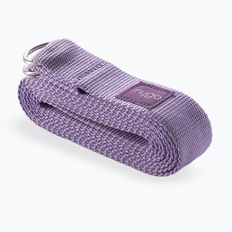 Set yoga Myga Chakra Yoga Set mat + block + purple strap 8