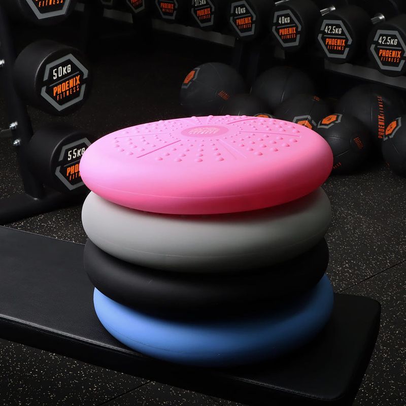 Cuscino sensoriale Phoenix Fitness double-sided 33 cm black 4