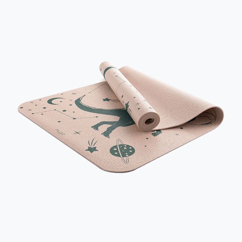 Tappetino da yoga Myga Dino 3 mm beige 8