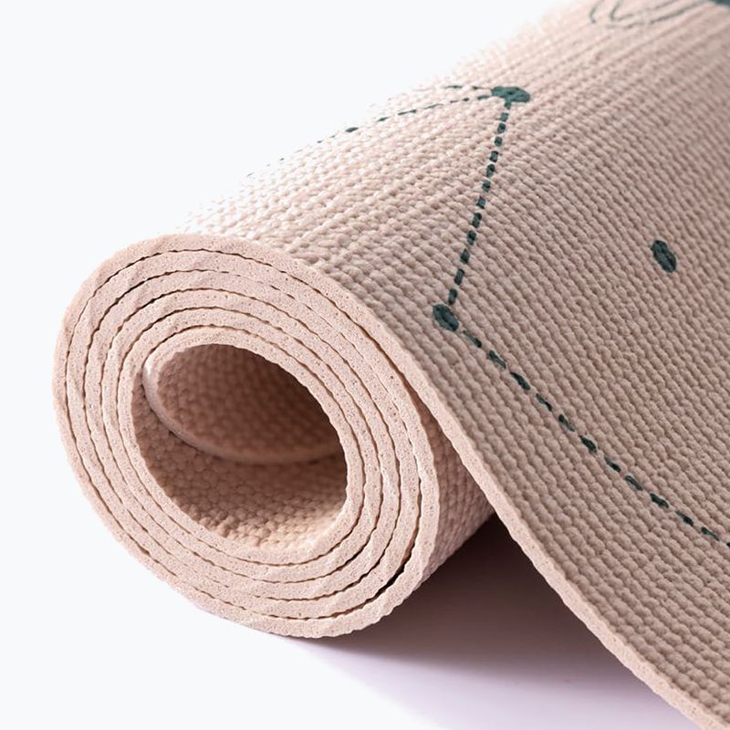 Tappetino da yoga Myga Dino 3 mm beige 10