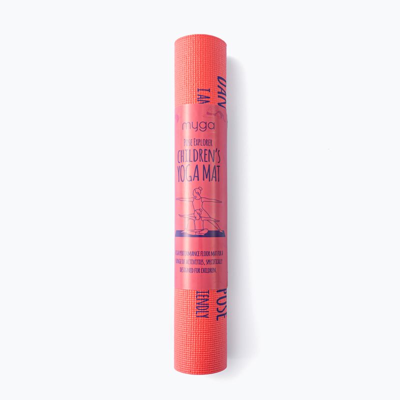 Tappetino da yoga Myga Pose 3 mm red 7