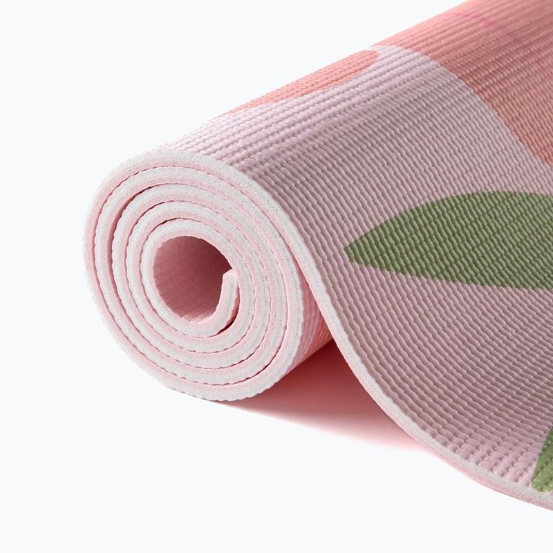 Tappetino da yoga Myga Gumamela 6 mm pink 4
