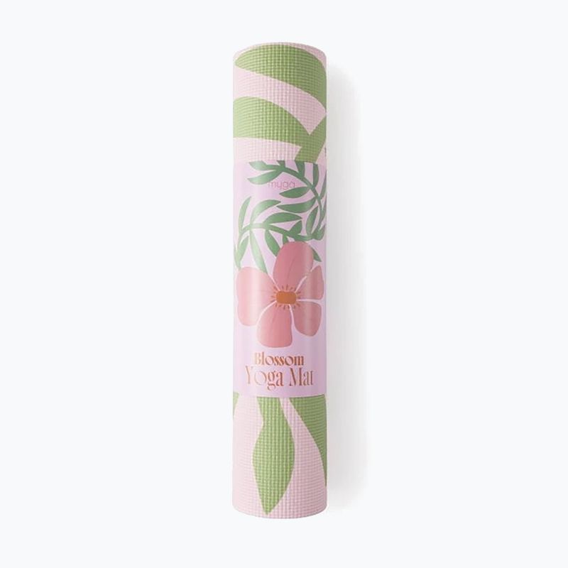 Tappetino da yoga Myga Gumamela 6 mm pink 8