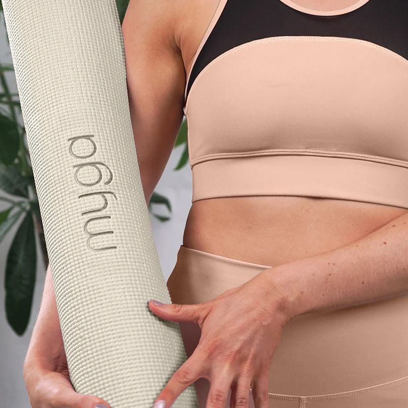 Tappetino da yoga Myga Entry Level 4 mm ecru 3