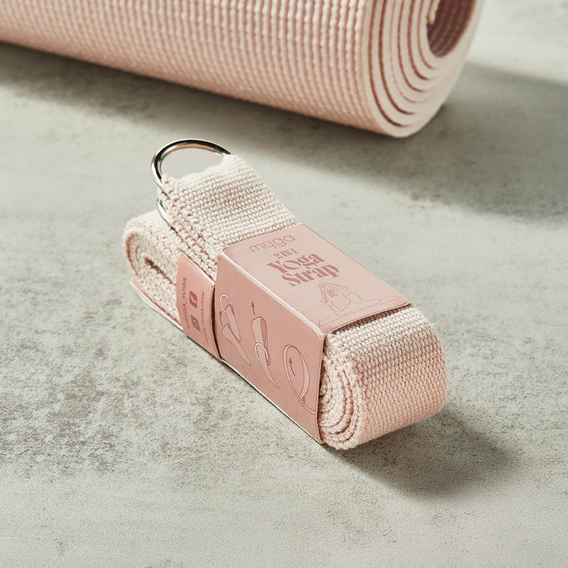 Cintura per yoga Myga 2 in 1 pink 3