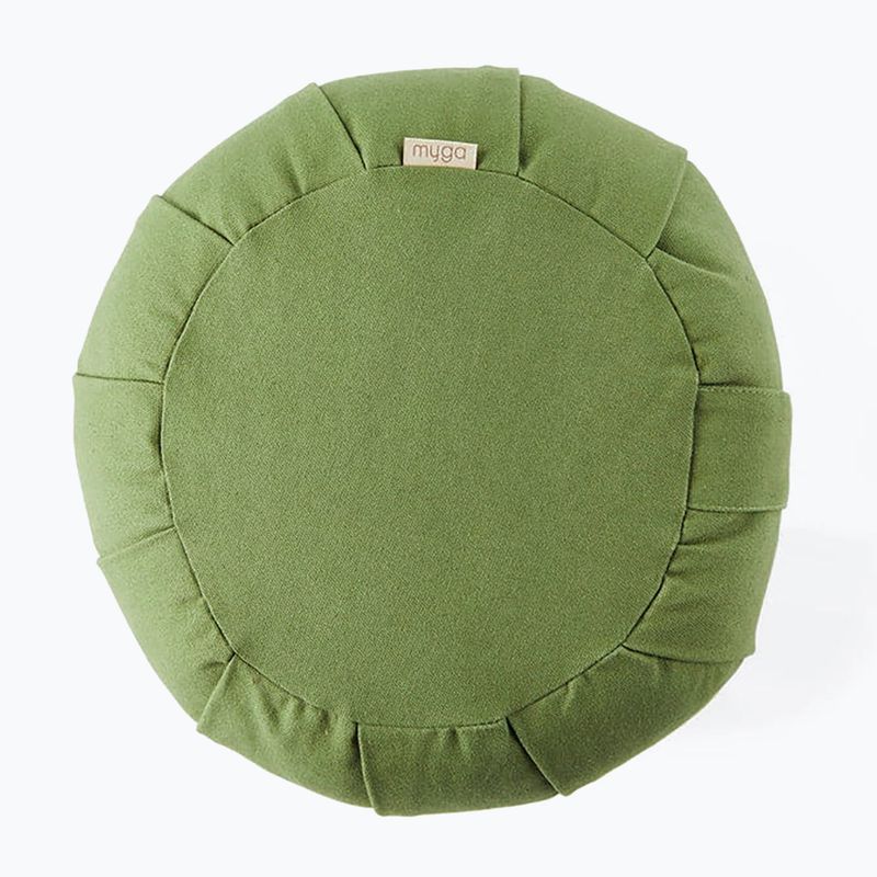 Cuscino da meditazione Myga Green zafu 2