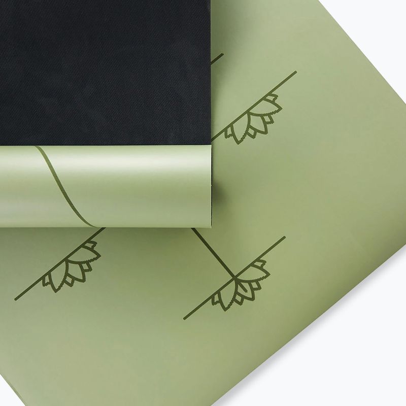 Tappetino da yoga Myga Alignment XL 6 mm green 3