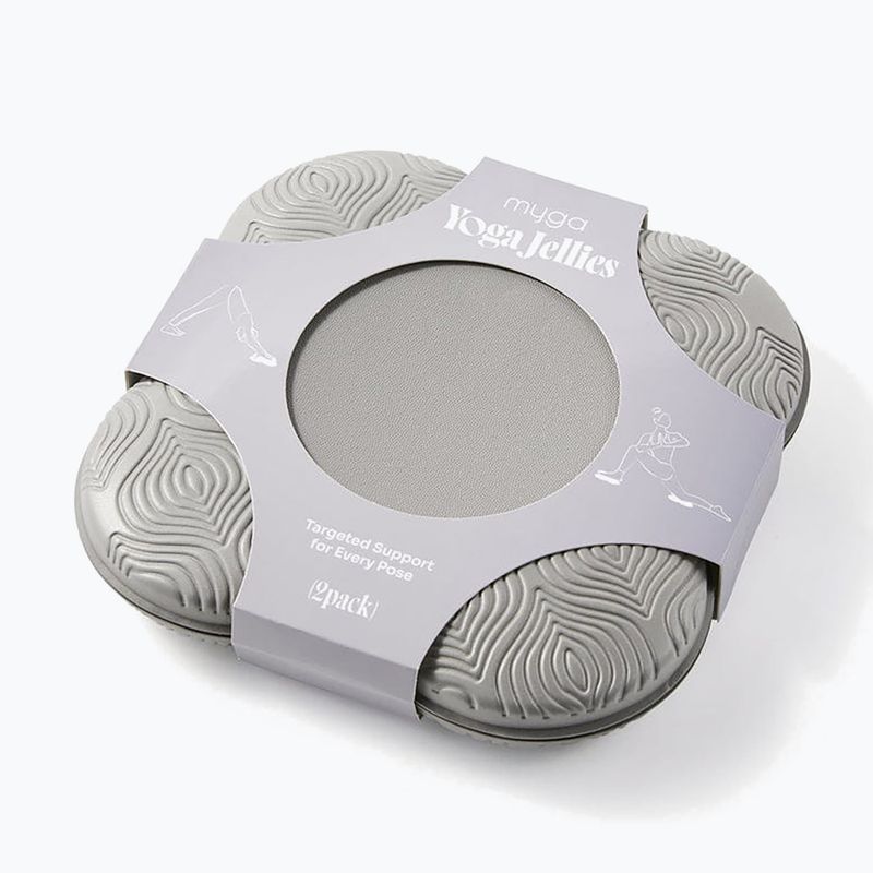Tappetino in gel per yoga Myga 2 pcs. grey 5