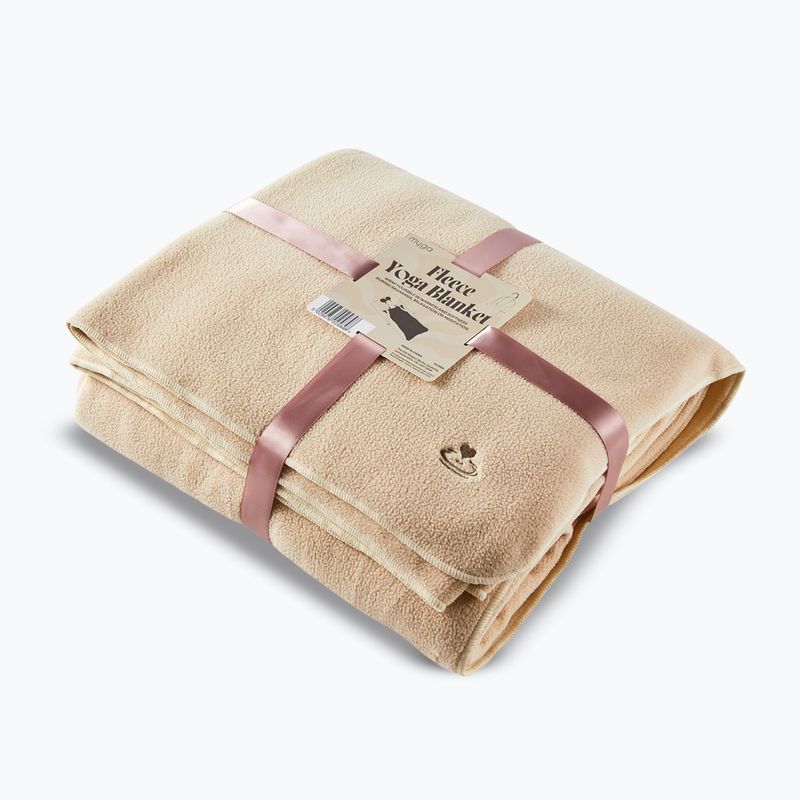 Coperta da yoga Myga Fleece sand 8