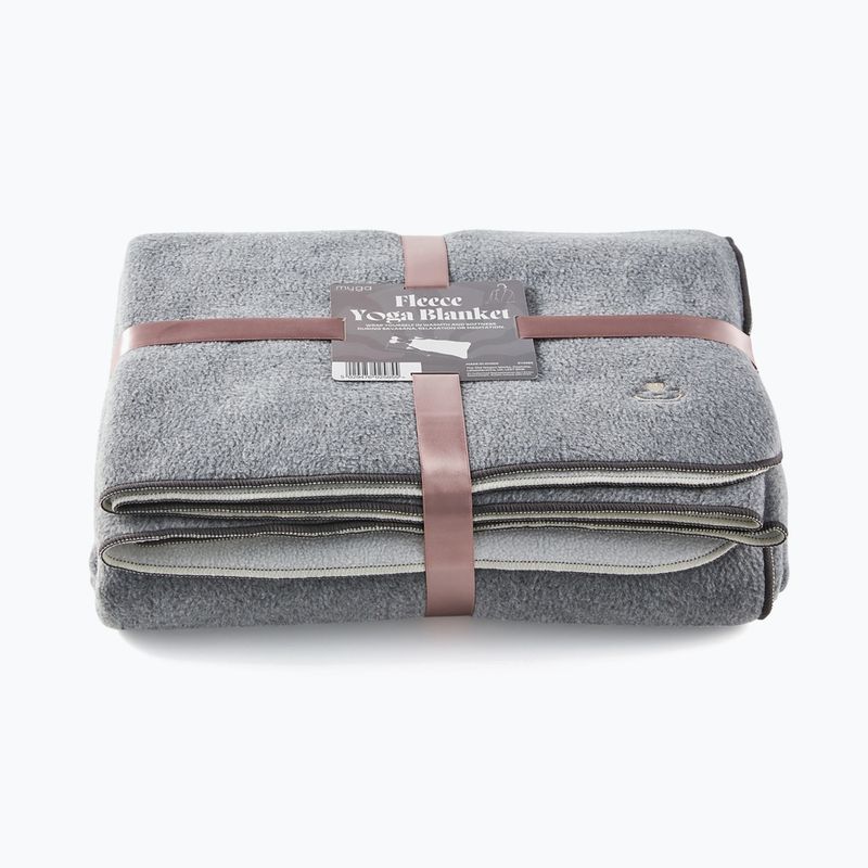 Coperta da yoga Myga Fleece stone 2