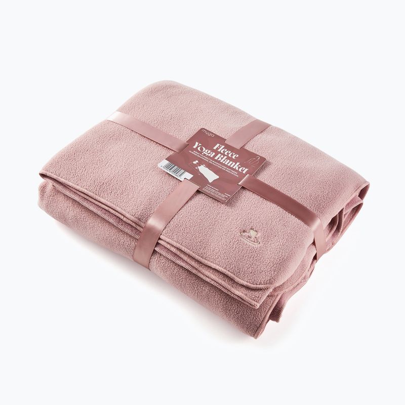 Coperta da yoga Myga Fleece blush 3