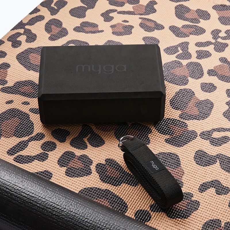 Set per yoga Myga Leopard Yoga Set brown 4