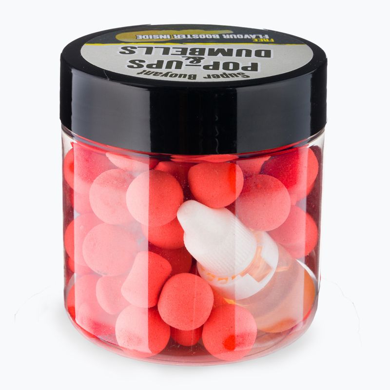 Dynamite Baits Robin Red Fluoro Pop Up 15mm palline galleggianti per carpe rosa ADY040042 2