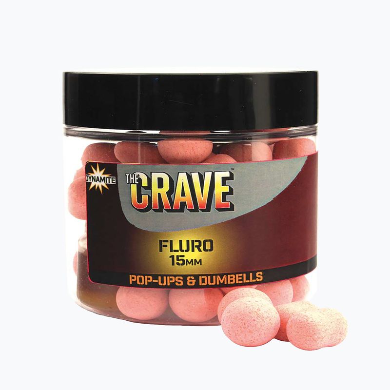 Dynamite Baits The Crave Fluoro Pop Up rosa carpa palle galleggianti ADY040916
