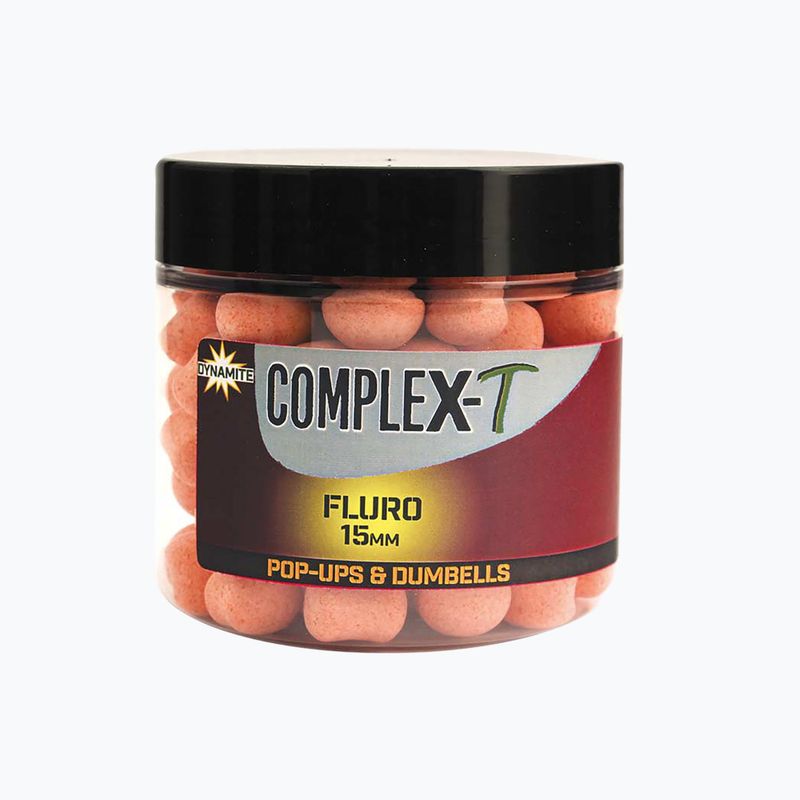 Dynamite Baits Complex-T Fluro Pop Up carpa palle galleggianti beige ADY041097