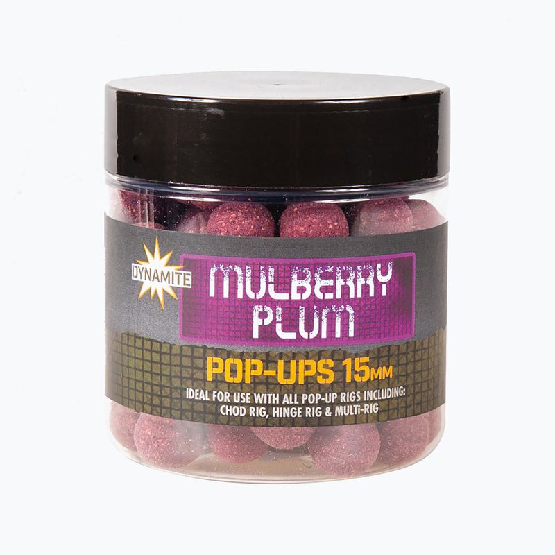 Dynamite Baits Mulberry Plum Pop Up 15mm viola scuro carpa palle galleggianti ADY041014