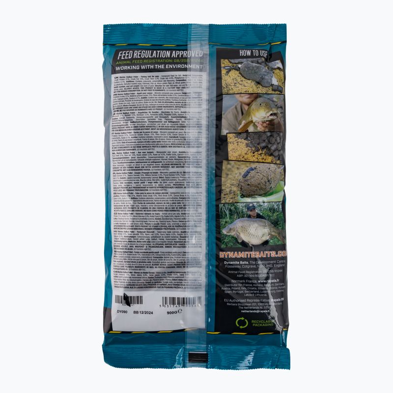 Dynamite Baits Marine Halibut method pellets 3mm marrone 2