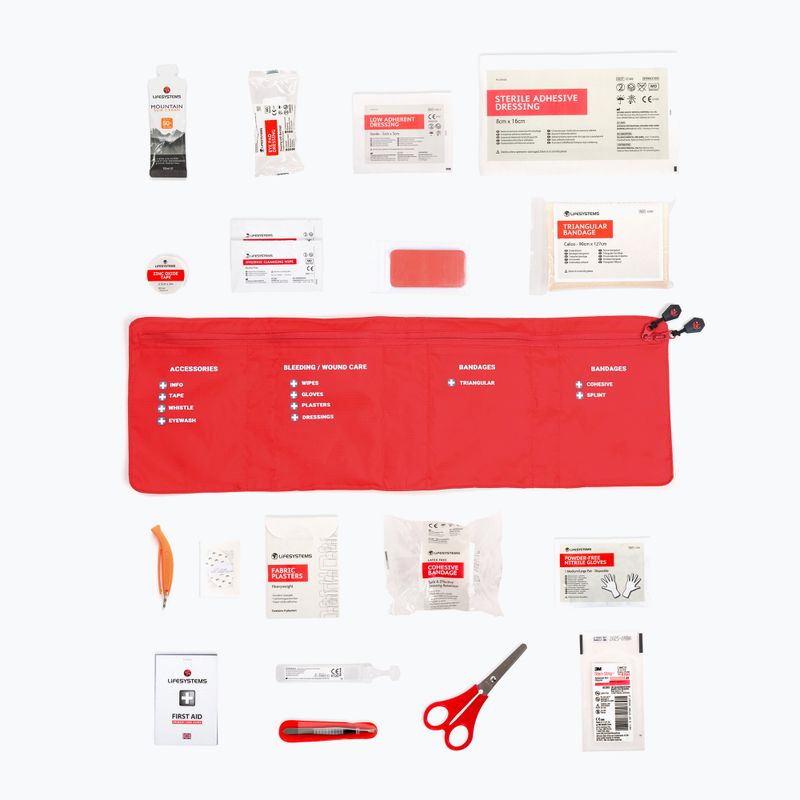 Kit di pronto soccorso per biciclette Lifesystems rosso 5