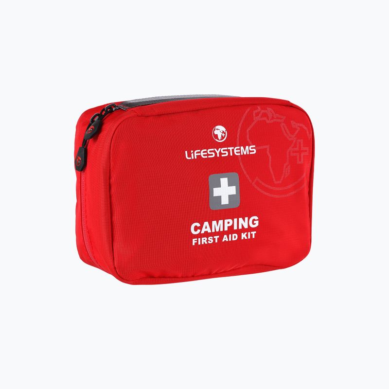 Kit di pronto soccorso da campeggio Lifesystems rosso 2